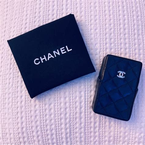 vintage chanel cigarette case|chanel new small o case.